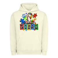Pigment Pistachio baseball support squad autism Urban Hoodie - Zillion Design Studio