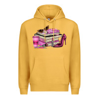 Mustard girl boss lady Premium Hoodie - texasbilliewilder