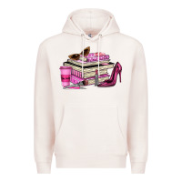 Pale Pink girl boss lady Premium Hoodie - texasbilliewilder