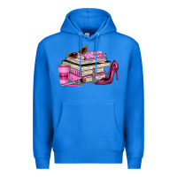 True Royal girl boss lady Premium Hoodie - texasbilliewilder