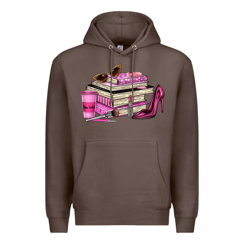 Girl Boss Lady Premium Hoodie by texasbilliewilder | Teevron