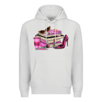 Dove Grey girl boss lady Premium Hoodie - texasbilliewilder