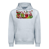 Heather Grey wine coffee cups Urban Hoodie - texasbilliewilder