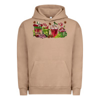 Pigment Burro wine coffee cups Urban Hoodie - texasbilliewilder