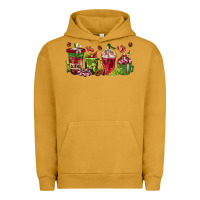 Pigment Peanut Butter wine coffee cups Urban Hoodie - texasbilliewilder