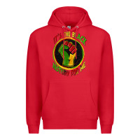 Red it's the black history for me Premium Hoodie - Zillion Design Studio