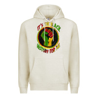 Oatmeal Heather it's the black history for me Premium Hoodie - Zillion Design Studio