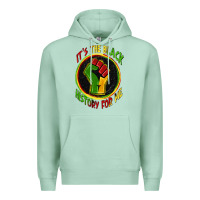 Seafoam it's the black history for me Premium Hoodie - Zillion Design Studio