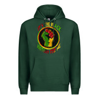 Sports Green it's the black history for me Premium Hoodie - Zillion Design Studio