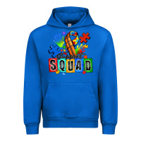 Cobalt basketball support squad autism Urban Hoodie - Zillion Design Studio