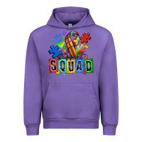 Tulip basketball support squad autism Urban Hoodie - Zillion Design Studio