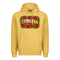 Antique Gold chingona Premium Hoodie - Zillion Design Studio