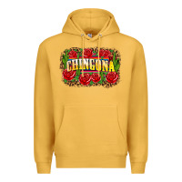 Mustard chingona Premium Hoodie - Zillion Design Studio