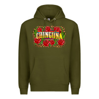 Army Green chingona Premium Hoodie - Zillion Design Studio