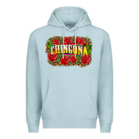 Blue Mist chingona Premium Hoodie - Zillion Design Studio