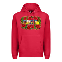 Cardinal chingona Premium Hoodie - Zillion Design Studio