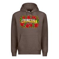 Coffee chingona Premium Hoodie - Zillion Design Studio