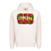 Pale Pink chingona Premium Hoodie - Zillion Design Studio