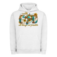 Pigment Lunar Rock with god all things are possible with cross Urban Hoodie - texasbilliewilder