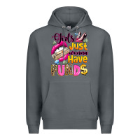 Rock girls just wanna have  funds Premium Hoodie - texasbilliewilder