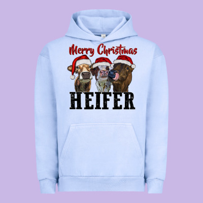 Urban Hoodie Merry Christmas Heifers