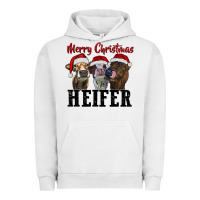 Pigment Lunar Rock Merry Christmas Heifers Urban Hoodie - RanaPortraitStore
