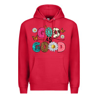 Cardinal god is good Premium Hoodie - texasbilliewilder
