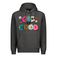 Charcoal Heather god is good Premium Hoodie - texasbilliewilder
