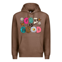 Chestnut god is good Premium Hoodie - texasbilliewilder