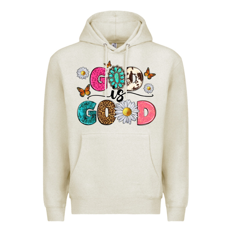 God Is Good Premium Hoodie by texasbilliewilder | Teevron