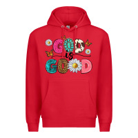 Red god is good Premium Hoodie - texasbilliewilder