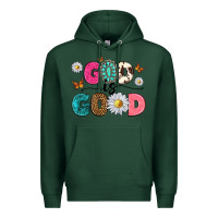 Sports Green god is good Premium Hoodie - texasbilliewilder