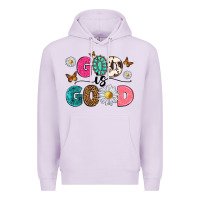 Lilac god is good Premium Hoodie - texasbilliewilder