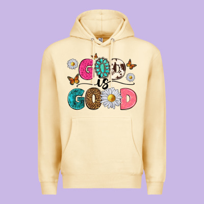 God Is Good Premium Hoodie Designed By Texasbilliewilder