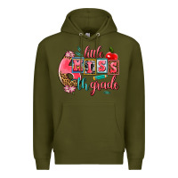 Army Green little miss 6 th grade Premium Hoodie - AdoDesignShop