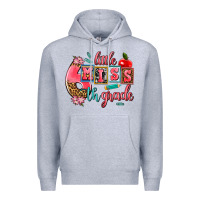 Heather Grey little miss 6 th grade Premium Hoodie - AdoDesignShop