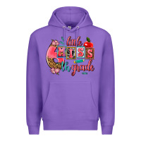 Purple little miss 6 th grade Premium Hoodie - AdoDesignShop