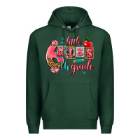 Sports Green little miss 6 th grade Premium Hoodie - AdoDesignShop