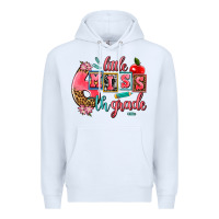 White little miss 6 th grade Premium Hoodie - AdoDesignShop