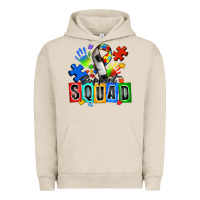 Pigment French Oak soccer support squad autism Urban Hoodie - Zillion Design Studio