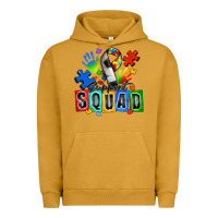 Pigment Peanut Butter soccer support squad autism Urban Hoodie - Zillion Design Studio