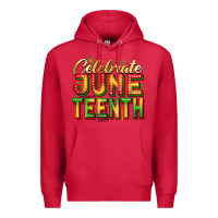 Cardinal celebrate juneteenth Premium Hoodie - Zillion Design Studio