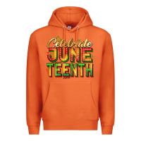 Carrot celebrate juneteenth Premium Hoodie - Zillion Design Studio