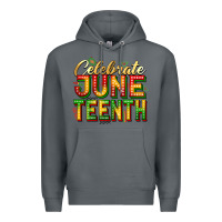 Rock celebrate juneteenth Premium Hoodie - Zillion Design Studio