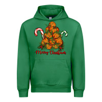 Emerald Merry Christmas Basketball Urban Hoodie - RanaPortraitStore