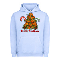 Pigment Grape Ice Merry Christmas Basketball Urban Hoodie - RanaPortraitStore