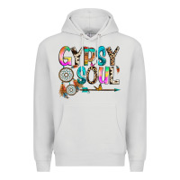 Dove Grey gypsy soul Premium Hoodie - texasbilliewilder