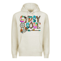 Oatmeal Heather gypsy soul Premium Hoodie - texasbilliewilder