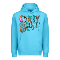 Ocean Blue gypsy soul Premium Hoodie - texasbilliewilder