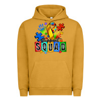 Pigment Peanut Butter softball support squad autism Urban Hoodie - Zillion Design Studio